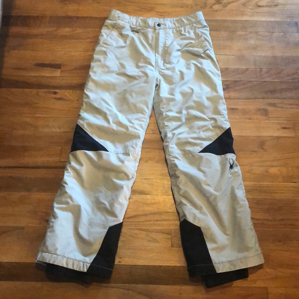 Boys size 18 Grey Spyder snowboard/Ski pants